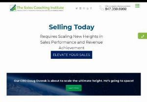 Sales coaching - Doug Dvorak is the CEO of The Sales Coaching Institute Inc, a worldwide organization that assists clients with productivity training for sales and sales management, as well as other aspects of marketing management with a strong focus on personal branding.