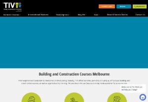 Building & Construction Courses Melbourne | Study Carpentry Course Melbourne - Trade Institute Of Victoria, the leading Trade School in Melbourne offers a diploma in building and construction, building courses, carpentry apprenticeships & construction courses. Get certified with TIV's builder's license.