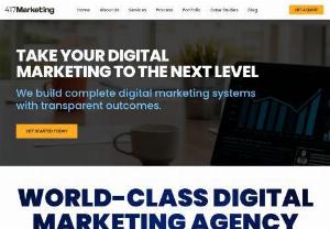 seo springfield mo - 417 Marketing helps Springfield, MO businesses grow through website design and SEO services. Contact us for a free, one-hour marketing consultation.
