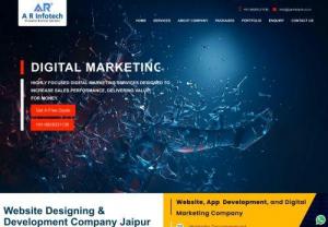 SEO Company Jaipur,Jaipur Web Designers,Jaipur Web Developers - A R Infotech is Jaipur, India based website designing, develpment and SEO company. We offer website design and development, seo services,web application Development. We also provide services of web hosting and domain registration,Website Marketing.