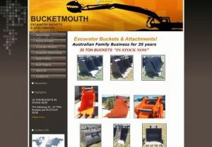 Earthmoving equipment Melbourne - We manufacture & supply Excavator Buckets & Attachments. Our excavator buckets are designed & built to outlast any bucket on the market. We are Known for our expertiese in engineering with 35 years experience in design, frabrication & heavy machining.