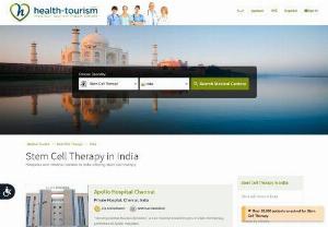 Stemcell treatment India - Health tourism provide information and resources about Stemcell treatment and various hospitals for Stemcell treatment in India.