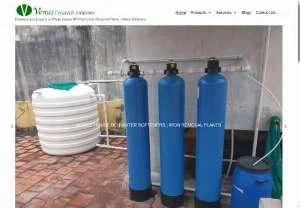 Screenshot of Venus Createch Solutions: Leading Service Provider in Water Industry