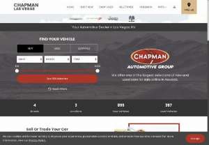 Used Cars in Nevada - Find used cars by make and buy used cars for sale in Las Vegas at Chapman Las Vegas, your ultimate automotive dealer for used cars NV.