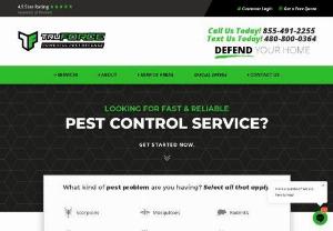 TruForce Pest Control. - Fast and affordable pest control and extermination services in Phoenix,  Gilbert,  and Mesa,  Arizona.