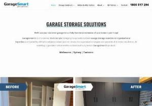 Complete Garage Storage Solutions | GarageSmart Australia - We provide a complete range of tailored home, garage storage solutions & installations in Melbourne & Sydney to meet your storage needs. 
