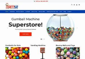 Gumball Machines for Sale - Gumball Machine Warehouse for Gumball Machines, Bulk Candy Vending Machines, Gumballs, Bulk Candy, Bouncy Balls, and Vending Toys.