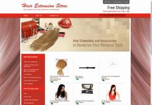 Hair Extension Store - Hair Extension Store is the number one stop for clip in hair extensions, feather extensions, hair straighteners, and more. Visit us for high quality products that will make you look and feel beautiful. Many products to choose from. Free Shipping to all USA