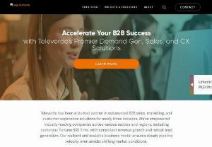 b2b marketing - Televerde is a leading B2B marketing agency and provider of sales leads by integrating contact data, marketing automation and world-class teleservices