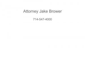 defense attorney - Jake Brower, an Orange County criminal defense attorney, specializes in difficult cases that other lawyers have referred to him. Jake has the connections and reputation within the legal community to get the charges dropped. Jake Brower views every criminal case as a challenge to the rights granted t