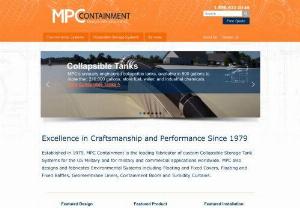MPC Containment – Spill Containment Systems, Geomembranes & Pillow Tanks - MPC Containment provides customized secondary contianment solutions, hazerdous spill equipment, pillow tanks and geomembranes for your unique containment needs.