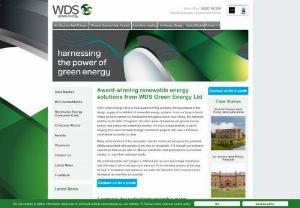 solar panels Cardiff - WDS Green Energy design, supply and install a variety of efficient and cost-effective renewable energy systems including solar photovoltaic panels, solar thermal panels, ground source heat pumps, air source heat pumps, underfloor heating and wind turbines.