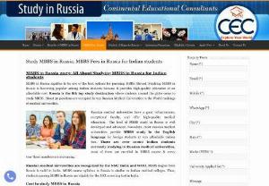 Higher Studies In Russia - CEC provides comprehensive and unbiased counselling for higher studies in Russia. CEC consulting Team with their prior knowledge in working with foreign universities and also the requirements of Indian students can correlate and give proper higher education advice on the exact location and course fo
