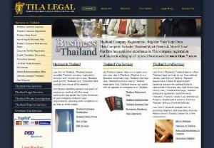work permit thailand, retirement visa thailand - 
TILA LEGAL provides legal services in Thailand. Including Thailand Company Registration, Thailand Work permit,Thailand private investigation, and more!