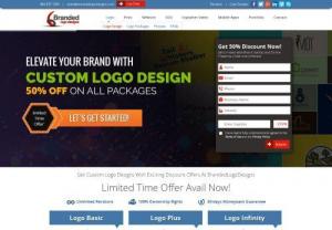 Finest & Cheap Custom Logo Design Services in USA l BrandedLogoDesigns - Custom logo designs with exclusive discount offers at BrandedLogoDesigns. Logo Designs, Custom Website Design packages with 50% off, Avail the limited time offer at $39 by the industry’s best logo design company.