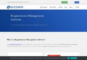 Requirements Management Software Tools - Requirements management tools & software help you manage and track requirements effectively. Get FREE trial of popular SaaS requirements management tool. Requirements are extremely valuable information to high-tech companies. Requirements management is one of the most crucial roles played by Product