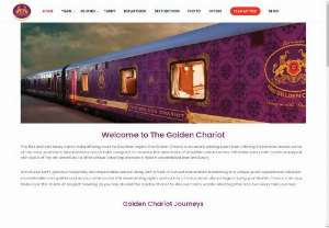 The Golden Chariot | Book Train Tour Package 2020-21 Luxury Train of South India - The Golden Chariot is a luxury train offering 2 tastefully crafted itineraries to major cultural & heritage destinations in South India. Pick from 2 magical rail journeys to discover the rich heritage and diversity of Karnataka, Tamil Nadu, Pondicherry, Kerala & Goa.  Explore tariff prices, schedule, itineraries and book your journey now!
