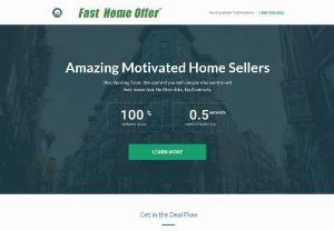 real estate leads - HomeFlux connects distressed home sellers with real estate agents who can help.
