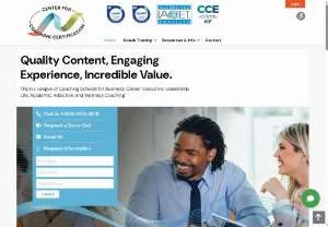 Screenshot of Center for Coaching Certification