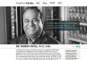 Vending Business Expert - Meet Paresh Patel: a vending business expert and lifelong entrepreneur who started a vending company in high school, and never looked back. Paresh is now CEO of vending technology company Vendscreen.