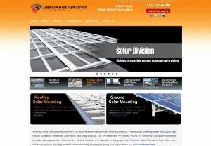 American Precision Solar Racking - American Precision Solar is an industry leader in photovoltaic mounting solutions. We specialize in pre-fabricated roof/ground solar mounts suitable for residential, commercial, and utility buildings. Our pre-assembled PV racking mounts are made from top quality Galvalume products and engineered to 