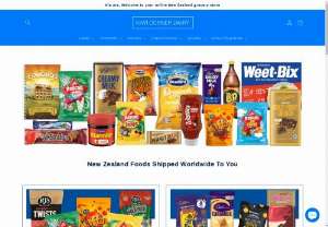 Kiwi Corner Dairy - New Zealand foods shipped worldwide. | Kiwi Corner Dairy - Online shop delivers New Zealand food to Kiwi expats worldwide. Huge variety of lollies, chocolate, biscuits & groceries from the leading Kiwi store.