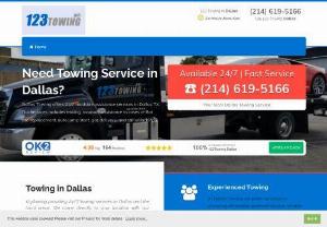 towing service dallas - 123 Towing in Dallas is a leading organization in quality service with cost-effective performance and provides 24 hour emergency towing service in Addison, Frisco, Dallas, Plano, Lewisville, Richardson, McKinney and garland.