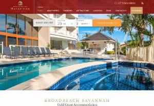 Broadbeach Hotels, Accommodation Broadbeach QLD - Savannah Resort provides high-quality accommodation & modern amenities that are comfortable. It is situated within the heart of the Gold Coast offering ideal Gold Cost accommodation facilities.