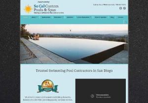Pool Contractors San Diego - So Cal Custom Pools and Spas offers experienced pool contractors in San Diego, CA. Choosing a San Diego pool builders company has never been easier.