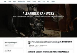 ALEXANDER KANEVSKY - Website of Alexander Kanevsky, showcasing his artwork and details about his extensive background and achievements. - Website of Alexander Kanevsky, showcasing his artwork and details about his extensive background and achievements.
