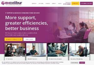 Excalibur - With over 15 years of experience, Excalibur offers end to end IT solutions to businesses across the UK. Call us on 08448227750 to know more on our bespoke IT services. 
