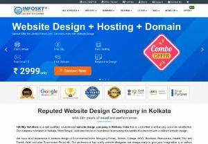 Web Design Company in Kolkata - Info Sky Salutation is a Kolkata based Web Design & Development Company, specialized in custom Website Design and Development. Get most affordable Website Design & Development, Web host and SEO services in Kolkata and surrounding areas.  Contact us today!