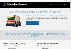 Ebook Conversion Service - Primedia eLaunchis the leading ebook conversion company to convert all types of ebooks. We specialize on Kindle and EPUB Conversion from Book to Ebook, PDF to Ebook, Doc to Ebook. Get Kindle Formats from Individual Authors and Publishers at affordable price.
