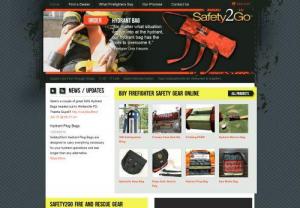 Firefighting equipment - Safety2Go manufactures tough,  mission-critical fire and rescue gear including bags,  belts,  slings,  straps,  and more. Our ISO-9001: 2008 certified fire fighting equipment are designed to serve both you and those you serve.