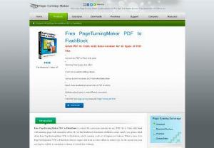 Free PageTurningMaker PDF to FlashBook - Free PageTurningMaker PDF to FlashBook is a ideal file conversion solution for any PDF file to Flash slide book with amazing page slide animation effect. If you find traditional document exhibition cannot satisfy you, please think about Free PageTurningMaker PDF to FlashBook, which contains a rich s