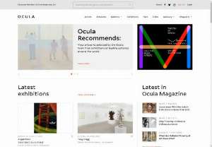 Ocula - Contemporary Art in Asia Pacific - Ocula is an art portal for the Asia Pacific region which helps users find artists,  art galleries,  and interesting exhibitions.