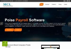 Accounting softwares for small business - Maruti Computers is a Global IT company providing consulting services,  Poise is a complete web based financial accounting software package.