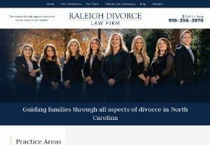 Raleigh Divorce Law Firm - A divorce law firm in Raleigh,  North Carolina with experienced family lawyers. The Raleigh Divorce Law Firm helps with child custody,  support,  contested and uncontested divorce in Cary and throughout North Carolina.