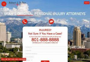 Utah accident lawyers - Utah personal injury lawyers from Robert J. Debry & Associates have been helping injury victims for over 30 years. Call now at 1.800.574.5602 or online!