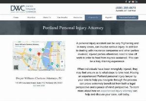 Portland auto accident attorney - Dwyer Williams Potter Auto Accident Lawyers have over 6 decades of experience and the tenacity and diligence it takes to settle your case for top dollar.