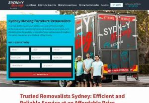 Sydney Removals - Our team of highly professional and experienced removalists are polite,  courteous,  utterly trustworthy and will put you at ease as they carefully lift and manoeuvre furniture and boxes out of your home and into the truck. Call 02 9522 5050 for a quote!