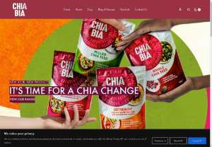 Chia Bia - Chia is a tiny,  tasteless seed that you can add to any food to top up on nutriention