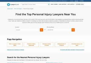 Top Rated Personal Injury lawyers by Location - Top Rated local personal injury attorney listings, personal injury lawyer and law firm reviews, and more legal information on Lawyers