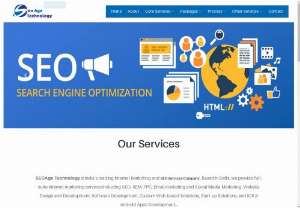 Seo company in india - Seoagetechnology is web development and top seo company in india, its provides full IT Services In India. SAT Services are web designing, development, SEO, PPC, email marketing. We give the services for google, yahoo, msn search engine for particular and top searches key word.