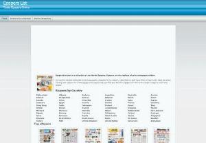 Epapers | Today's Top Epapers List | Read Online Newspapers - Epapers List (Online editions) is the collection of worldwide epapers. Here you can read country wise epapers list and language wise epapers list. Select your favourite epaper and click on the epaper image to read.