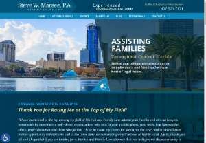 Orlando Divorce Attorney - Orlando divorce attorney Steve W. Marsee law firm represent clients in family law cases,  including property distribution,  divorce,  and child custody in Orlando,  Florida.