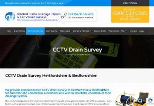 Drain CCTV surveys London - Our Drain Specialists provides you CCTV surveys for any kind of drain problems.