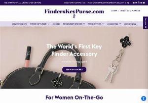 Finders Key Purse - The Finders Key Purse key finder keeps your keys handy at all times. Attach your keys to the key chain hook of your bag and find your keys easily.