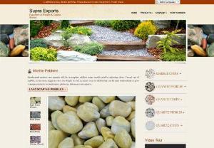 Marable Pebbles Manufacturers and Suppliers - Supra Exporters marble pebbles manufacturers and major suppliers in the country. They offering good quality marble pebbles to the clients of domestic and international. These marble pebbles are available in different shapes,  sizes and colours. This pebbles can use in kitchen garden,  roof garden,  