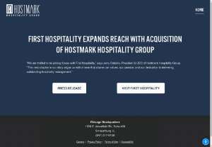 Hospitality Management Company - Being one of the hospitality industry's largest independent hotel management companies,  Hostmark Hospitality Group develops and manages thriving hospitality assets,  encouraging forward focused innovation while targeting optimal performance.